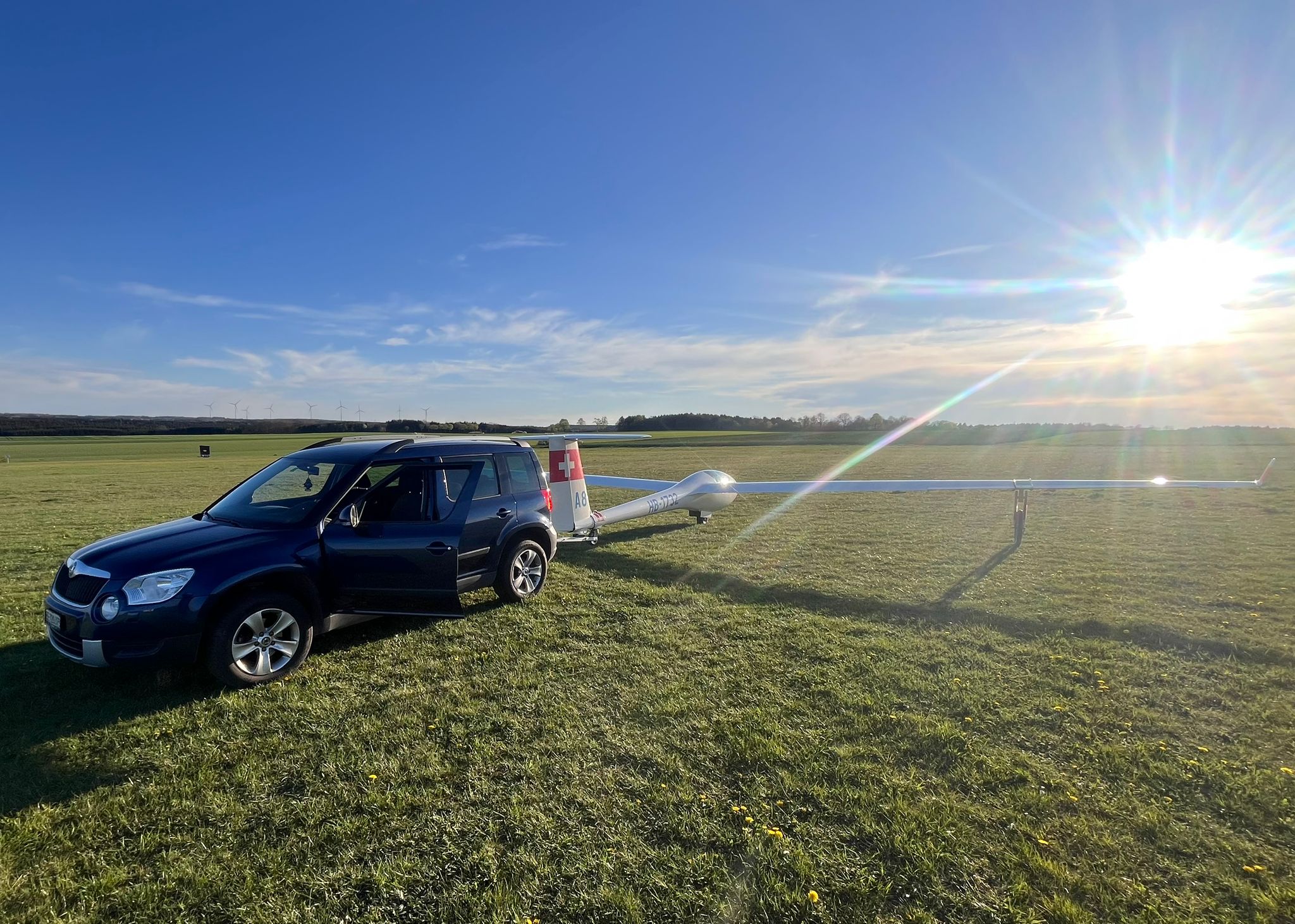 Feel Free. Love Sky. Segelflug